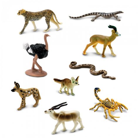 Tub Desertul Sahara 9 Figurine Safari Ltd - imagine 2