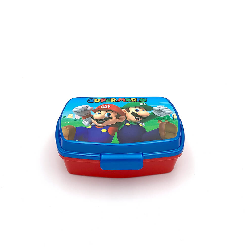 Cutie Prânz Plastic Super Mario Bros Safta - imagine 2