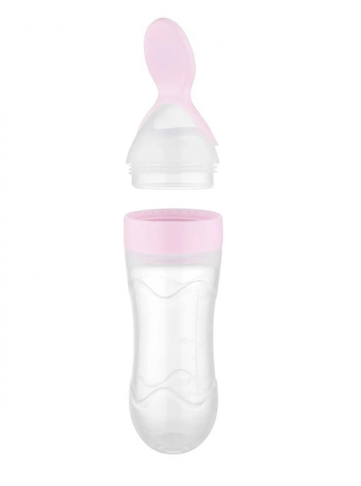 Lingurita cu rezervor BabyJem 90 ml Roz - imagine 3