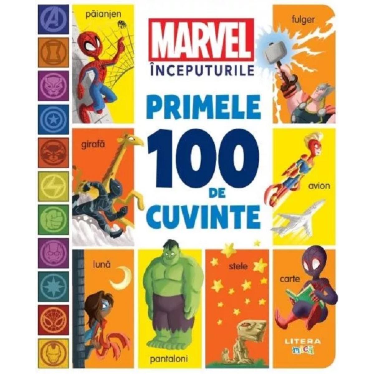 Marvel: Începuturile - Primele 100 de cuvinte - Litera