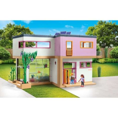 Playmobil Casa cu Grădină de Iarnă - Jucării Creative - imagine 5