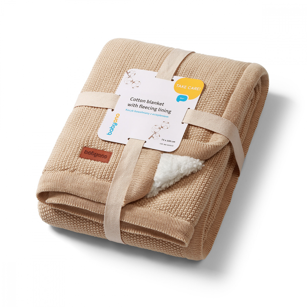 Paturica Babyono Crem - Confort și Căldură Premium - imagine 7