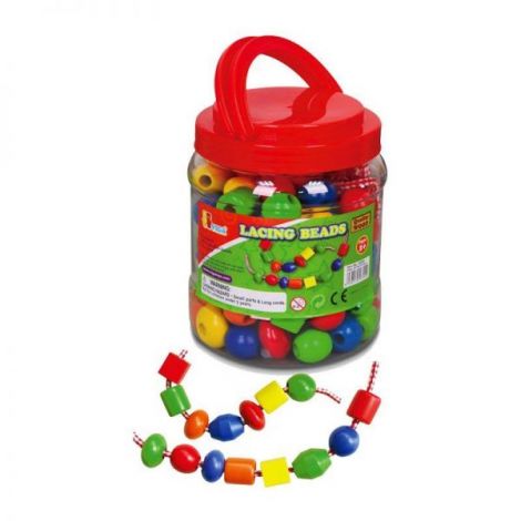 Margele Lemn Insirat Viga Toys | Set Creativ Educativ