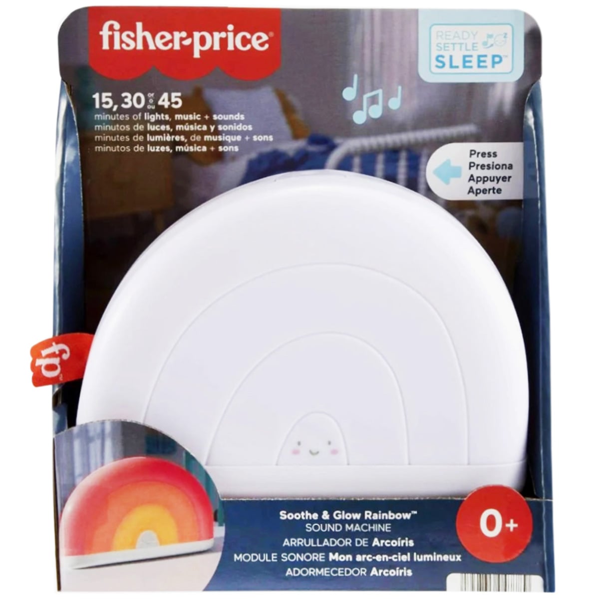 Lampa de veghe Fisher Price Curcubeu HGB91