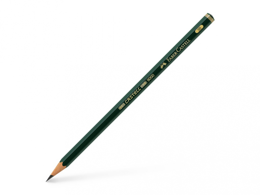 Creion Grafit Faber-Castell 3B Castell 9000