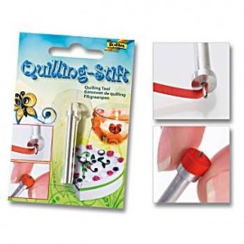 Instrument Quilling Folia Paper, Metal, Negru