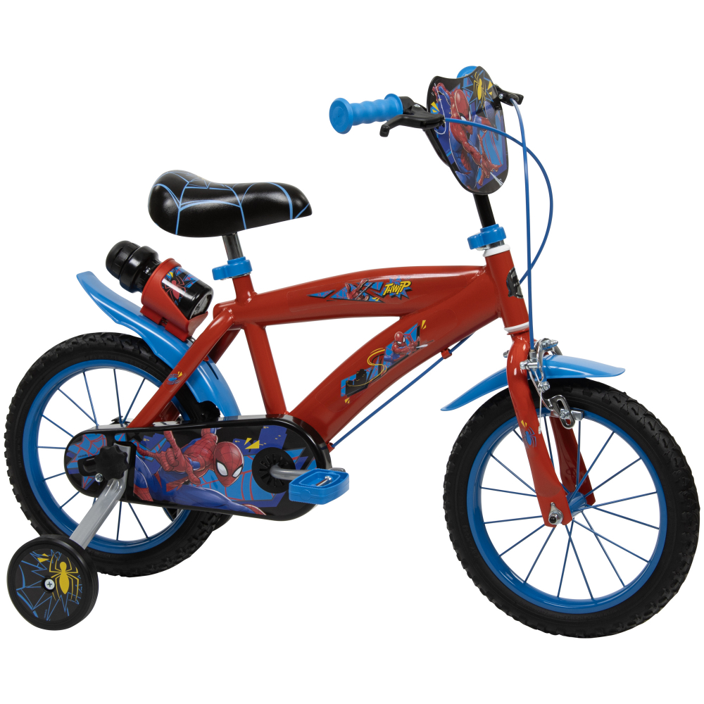 Bicicleta Huffy Spiderman 14" 4-6 ani - imagine 8