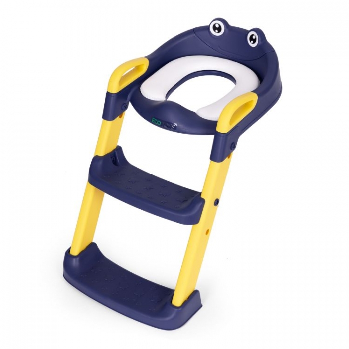 Reductor toaletă cu scară Ecotoys pentru copii - imagine 3