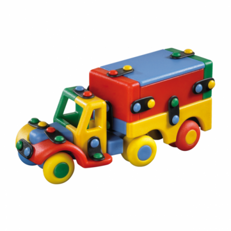 Mic-o-mic Camion 3D | Jucarie Construit 3+ Ani
