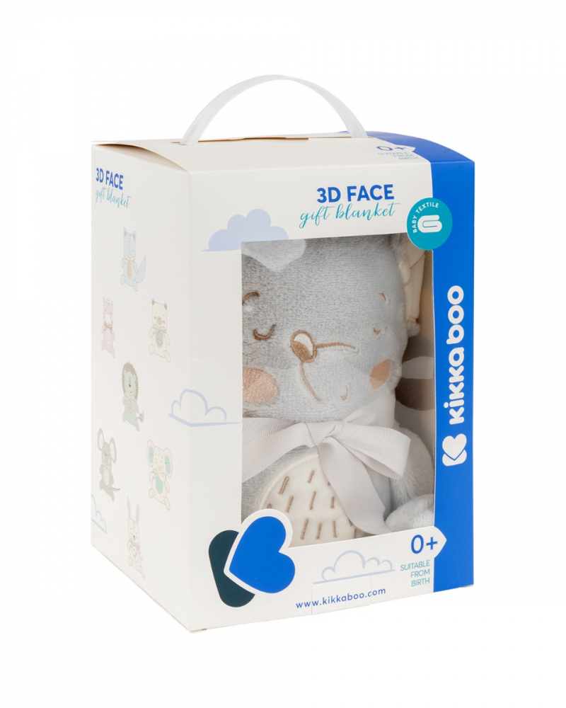 Paturica KikkaBoo 3D Joyful Mice | Moale și Călduroasă
