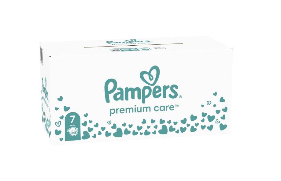 Pampers Premium Care XXL - Protecție Dublă 108buc