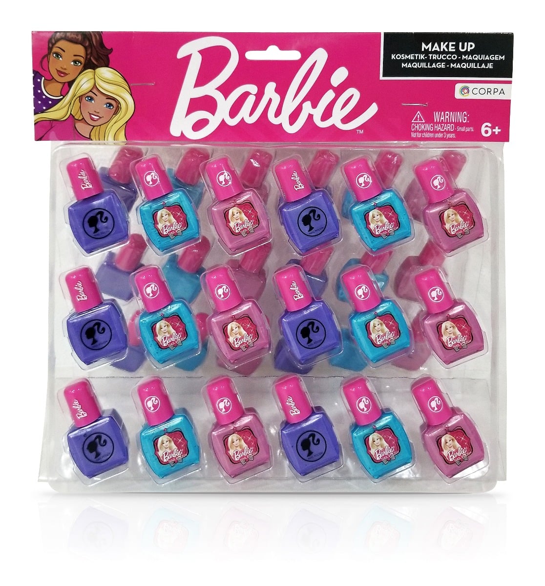 Lac Unghii Barbie Colorat, Sigur pentru Copii +6 Ani