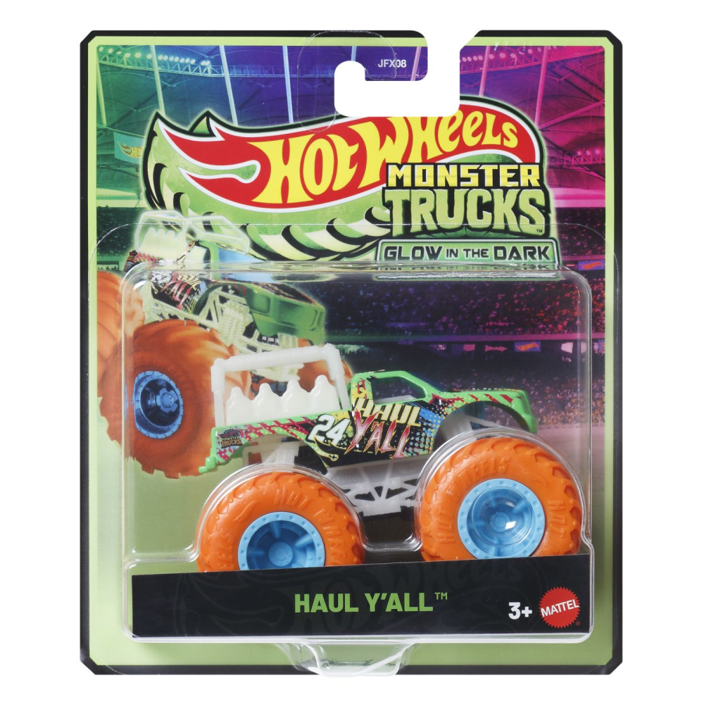 Hot Wheels Monster Truck Luminesc 1:64 Mattel