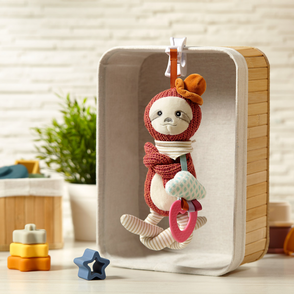 Babyono Jucărie Plus Carucior | Sloth Leon - imagine 6