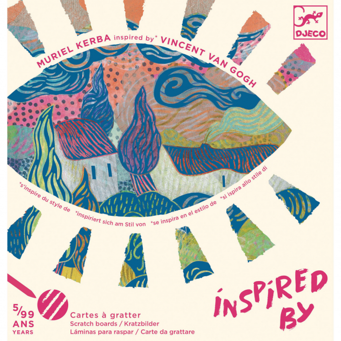Set Creativ Djeco Inspired by Van Gogh
