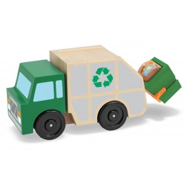 Mașină de Gunoi din Lemn Melissa & Doug