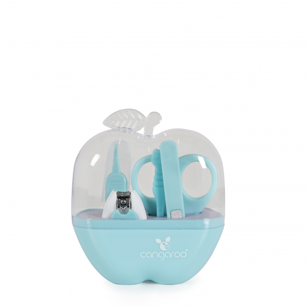 Set Manichiura Bebelusi Cangaroo Apple Blue - imagine 6