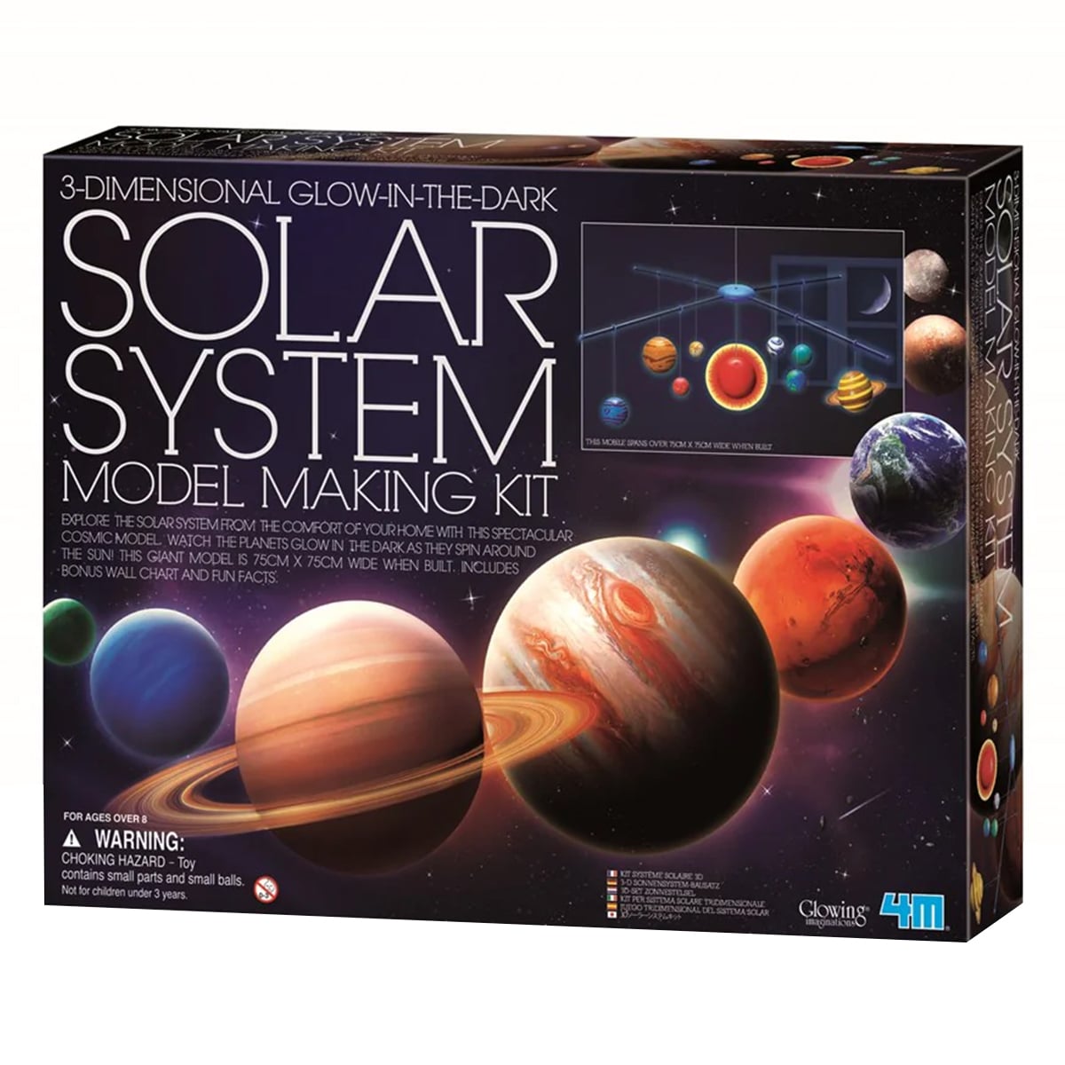 Set Constructie 4M Sistem Solar 3D care Straluceste