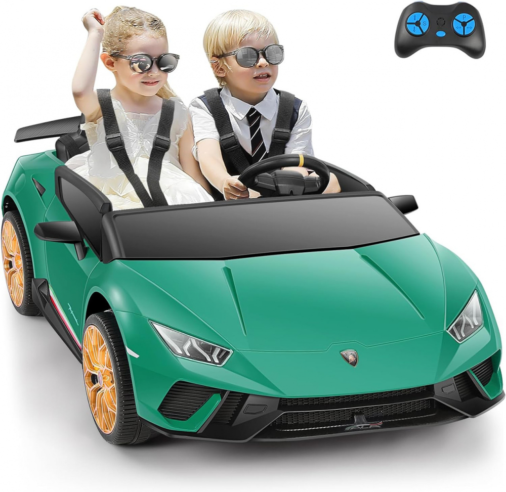 Masinuta Electrica Lamborghini Sian 2 Locuri 12V Piccolino - imagine 4