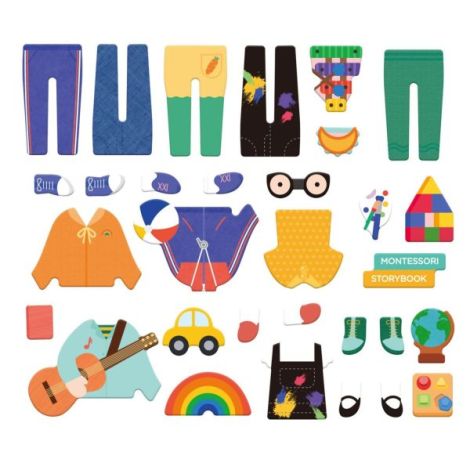 Puzzle Magnetic Mieredu Educatoare - Joc Creativ - imagine 8