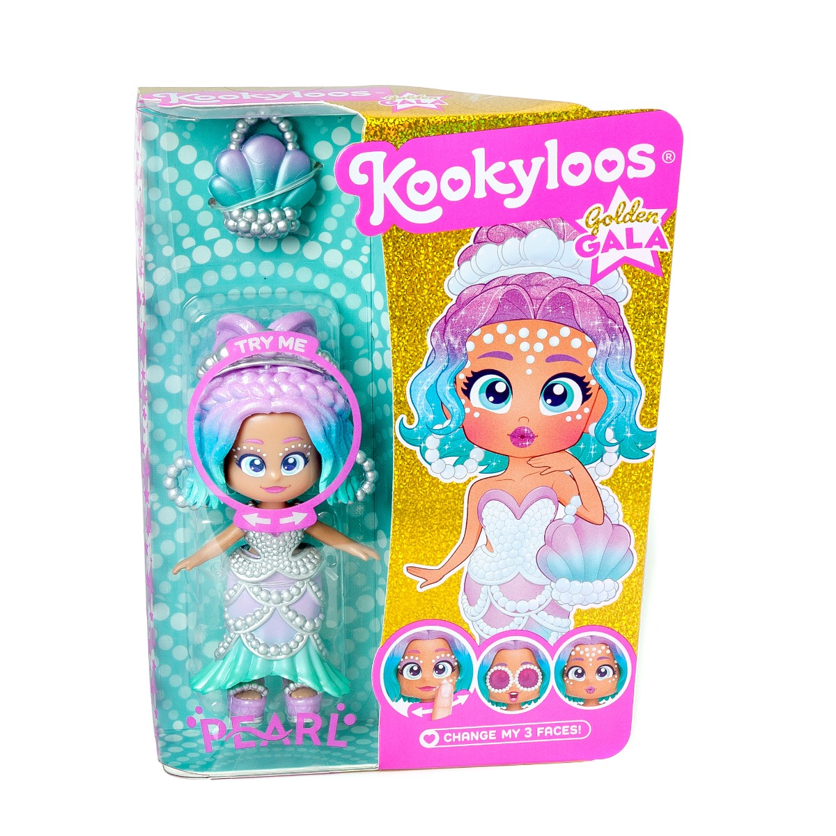 Papusa Kookyloos Pearl Golden Gala