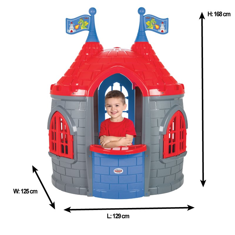Casută Grădină Copii Pilsan Castelul Cavalerului - imagine 2