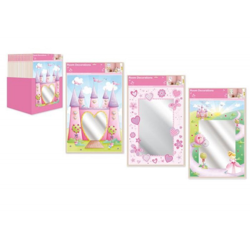 Decor Cameră 3 Modele Oglindă Glitter