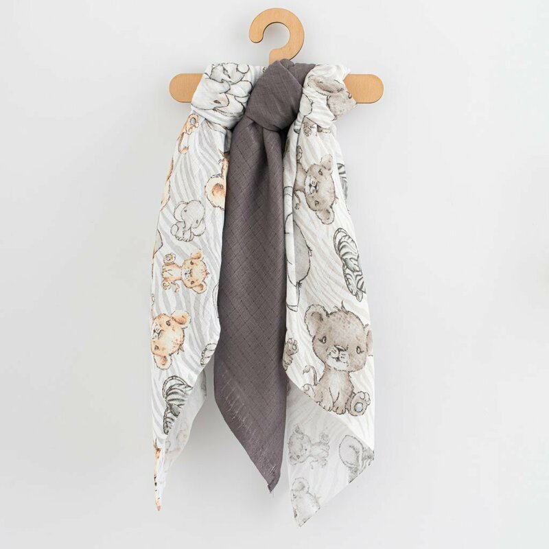 New Baby Set 3 Scutece Bumbac OEKO-TEX
