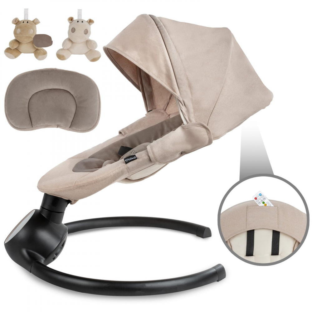 Kidwell Reve Balansoar 2in1 Bluetooth Bej - imagine 5