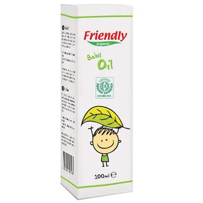 Ulei Masaj Bebelusi Friendly Organic 100ml - imagine 4