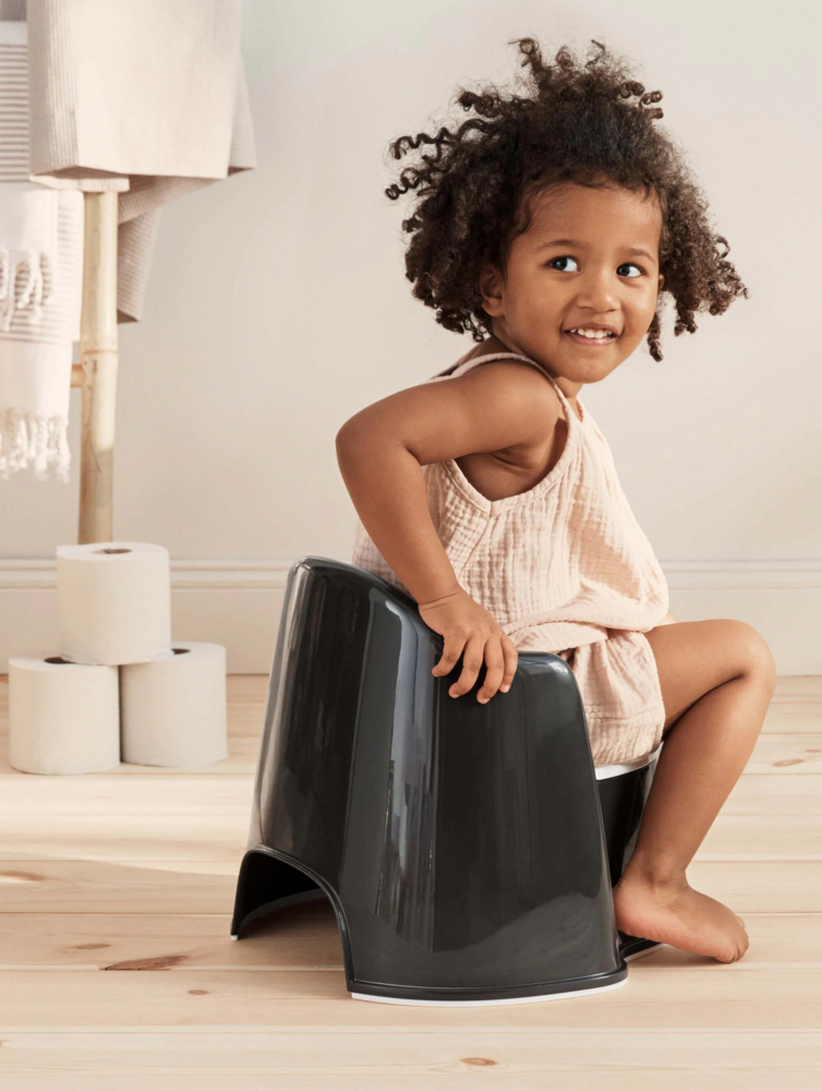 Olita BabyBjorn BlackWhite, confortabilă și stabilă - imagine 8