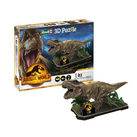 3D Puzzle T-Rex Revell - Model Jurassic World