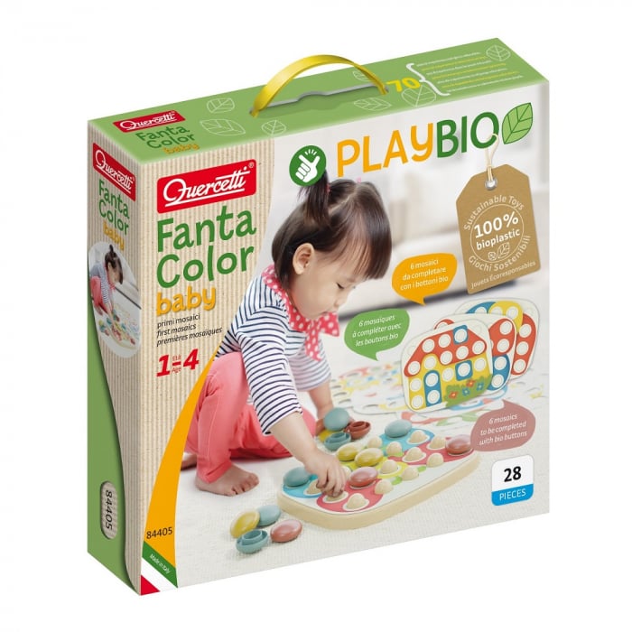 Quercetti FantaColor Baby Bio | Jucarie Educativa