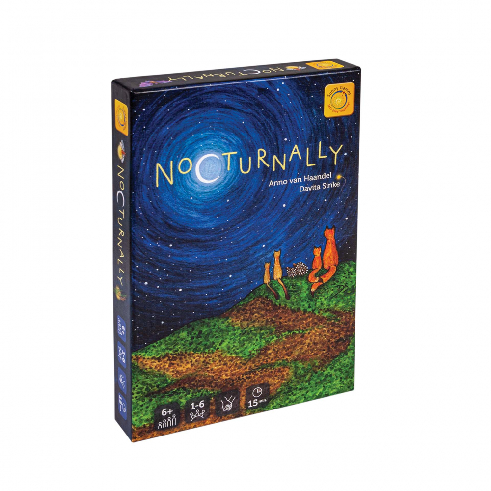 Joc Memorie Animale Nocturne Sunny Games +6 Ani
