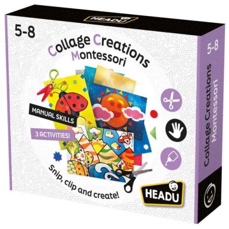 Headu Montessori Colaj Creativ - Dezvoltă Imaginația - imagine 3