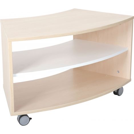 Dulap Quadro Curbat pe Roti S Moje Bambino