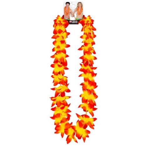 Ghirlanda Hawaii Portocalii Widmann - Decor Petrecere - imagine 5