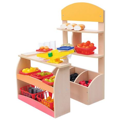 Stand cu Organizator Moje Bambino, MDF Artar - imagine 3