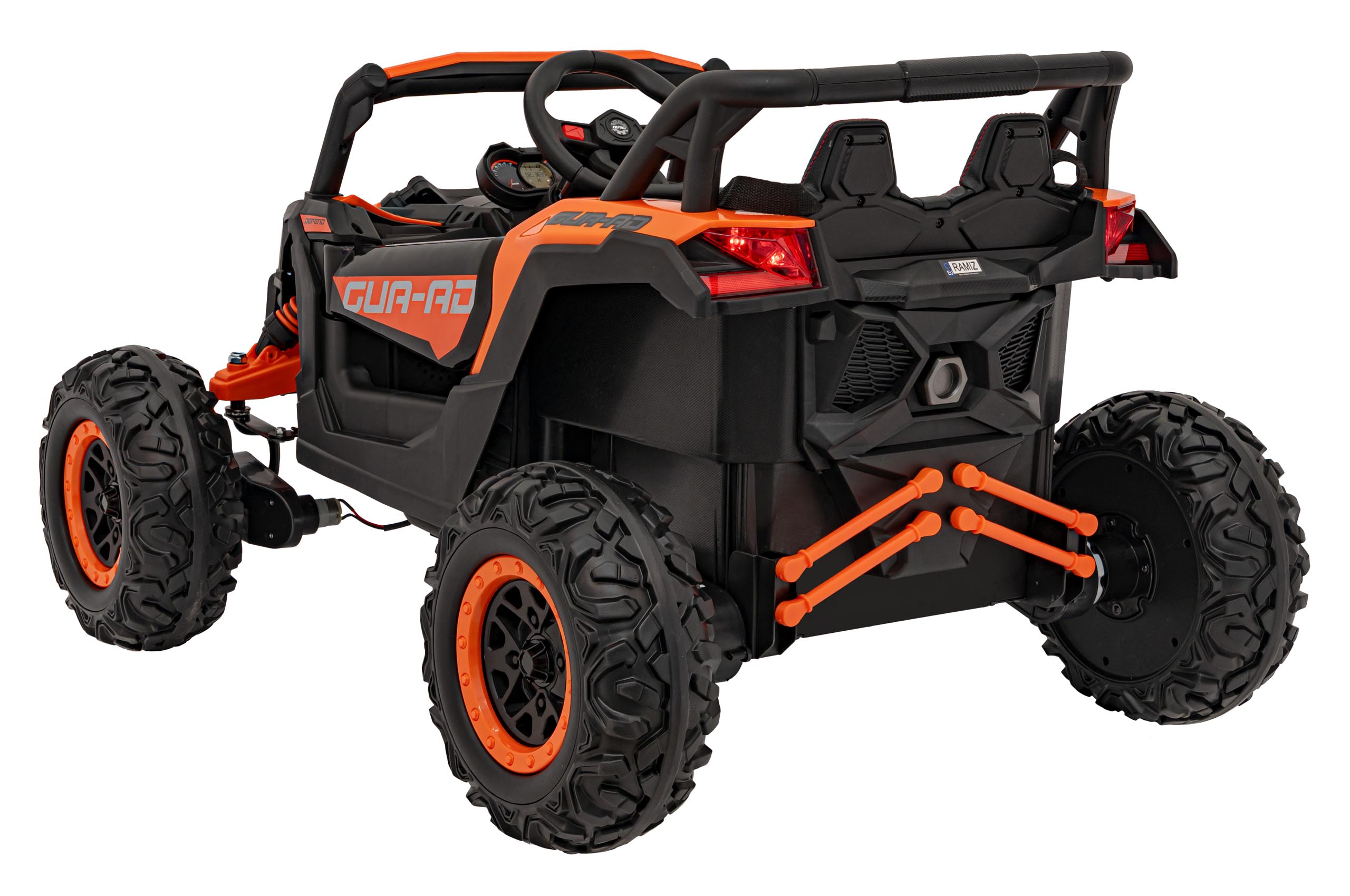 UTV Electric Defend 4x4 Portocaliu | Autokids - imagine 7