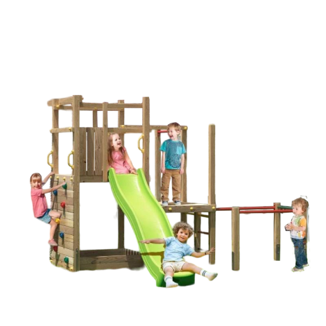 Fungoo Climbing Star 4 - Loc de joaca din lemn - imagine 7