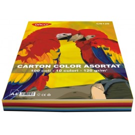 Carton Color A4 Asortat Daco 10 Culori