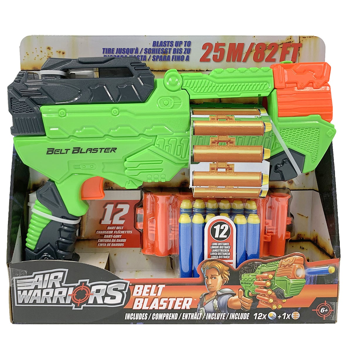 Air Warriors Belt Blaster, Arma Jucarie cu Centura, 25m