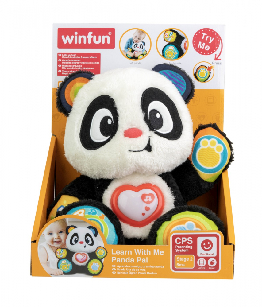 Winfun Panda Invata Cu Mine | Jucarie Educativa Interactiva