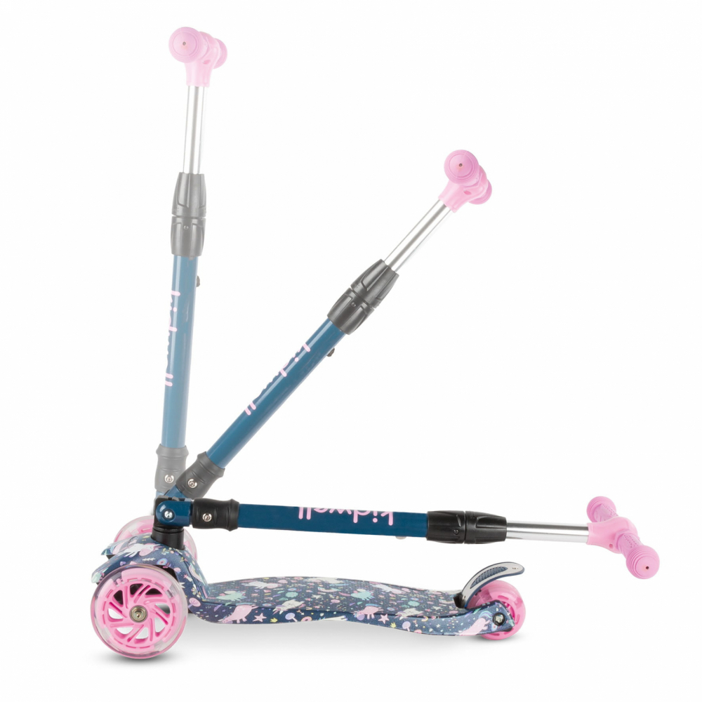 Trotineta Kidwell Vento Magic Pliabilă cu LED - imagine 2