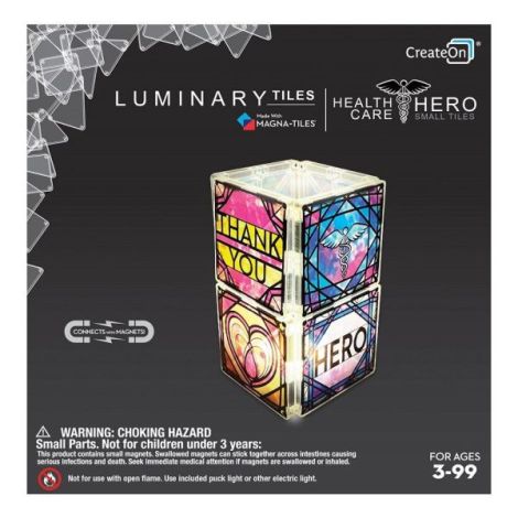 Magna-Tiles Heroes - Constructii luminoase