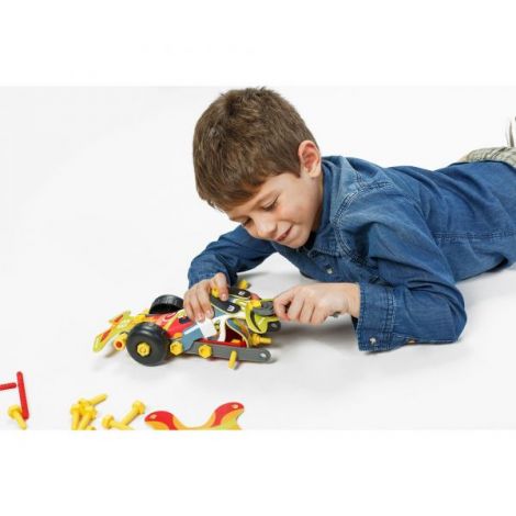 Joc de constructii Flexi Tech 77 Miniland - imagine 4