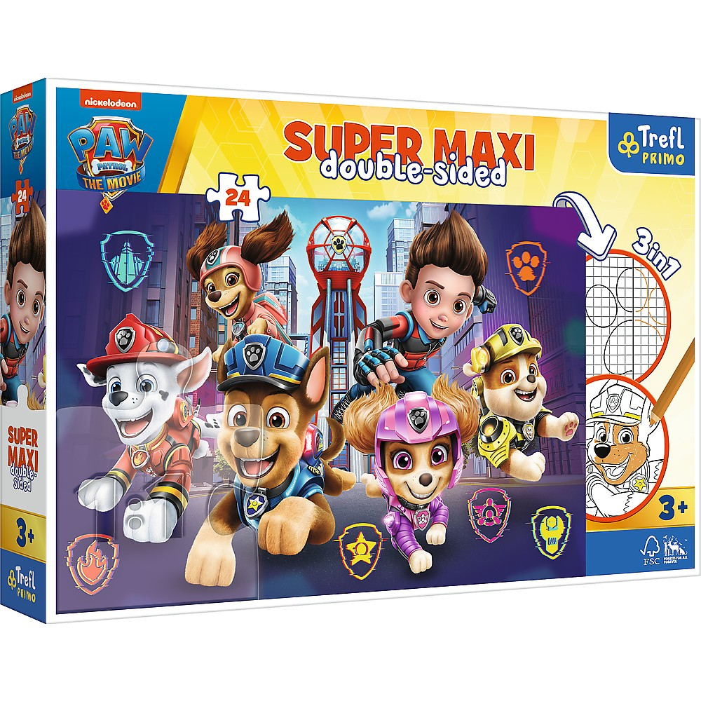 Puzzle Trefl Primo 24 Patrula Catelusilor