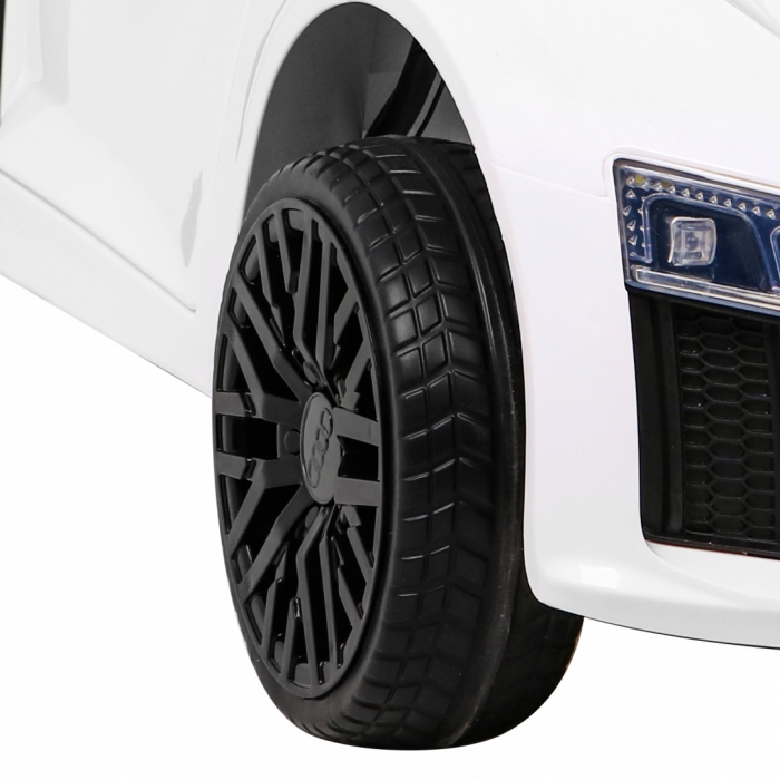 Mașinuță Electrică Audi R8 Alb 70W cu Telecomandă - imagine 7