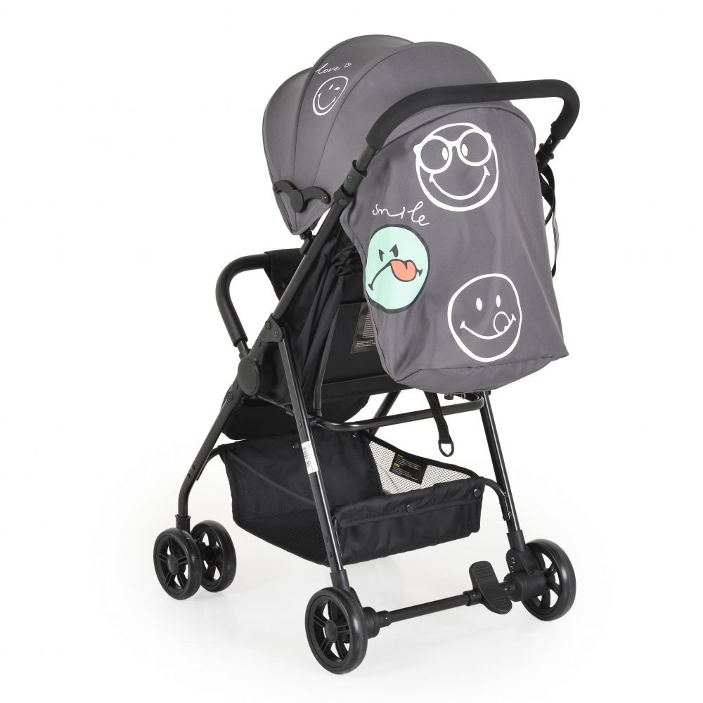 Carucior Moni Capri Grey - Confort Maxim Siguranta - imagine 3