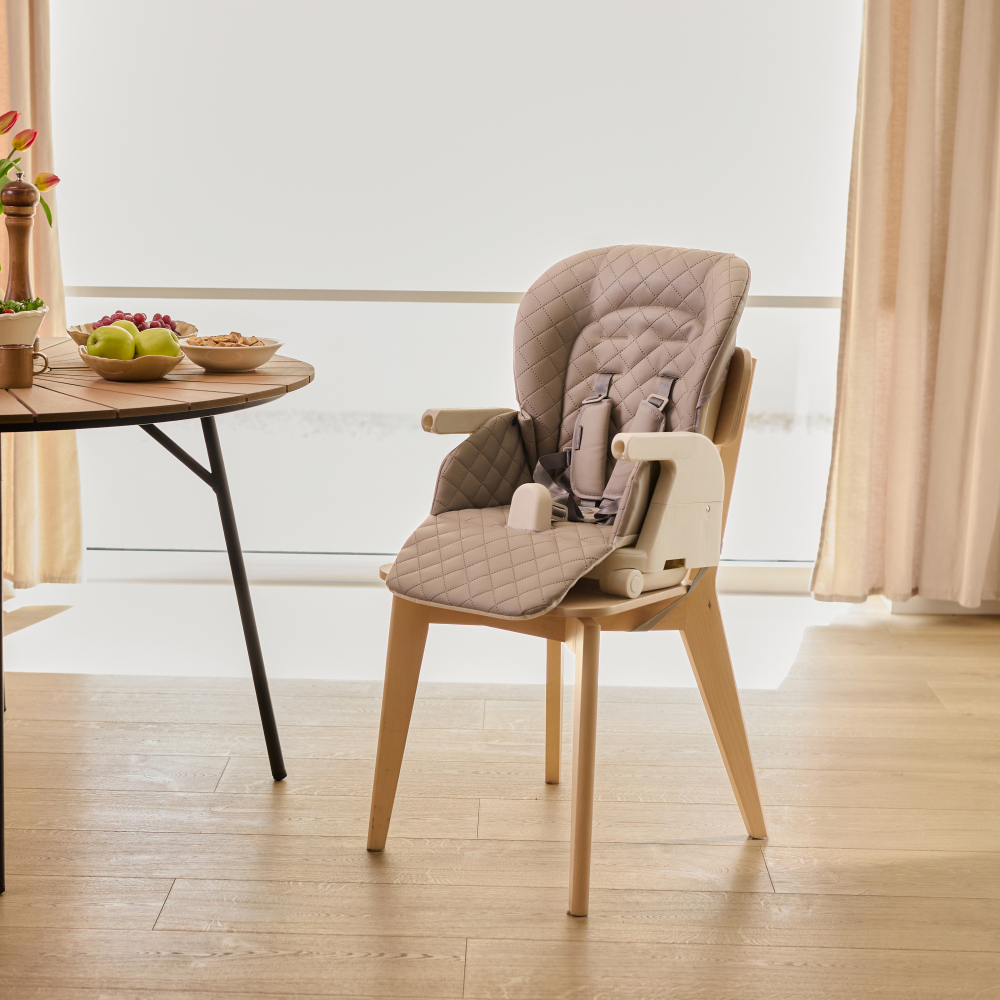 Scaun Kinderkraft Tulo 3 în 1, Beige - imagine 8